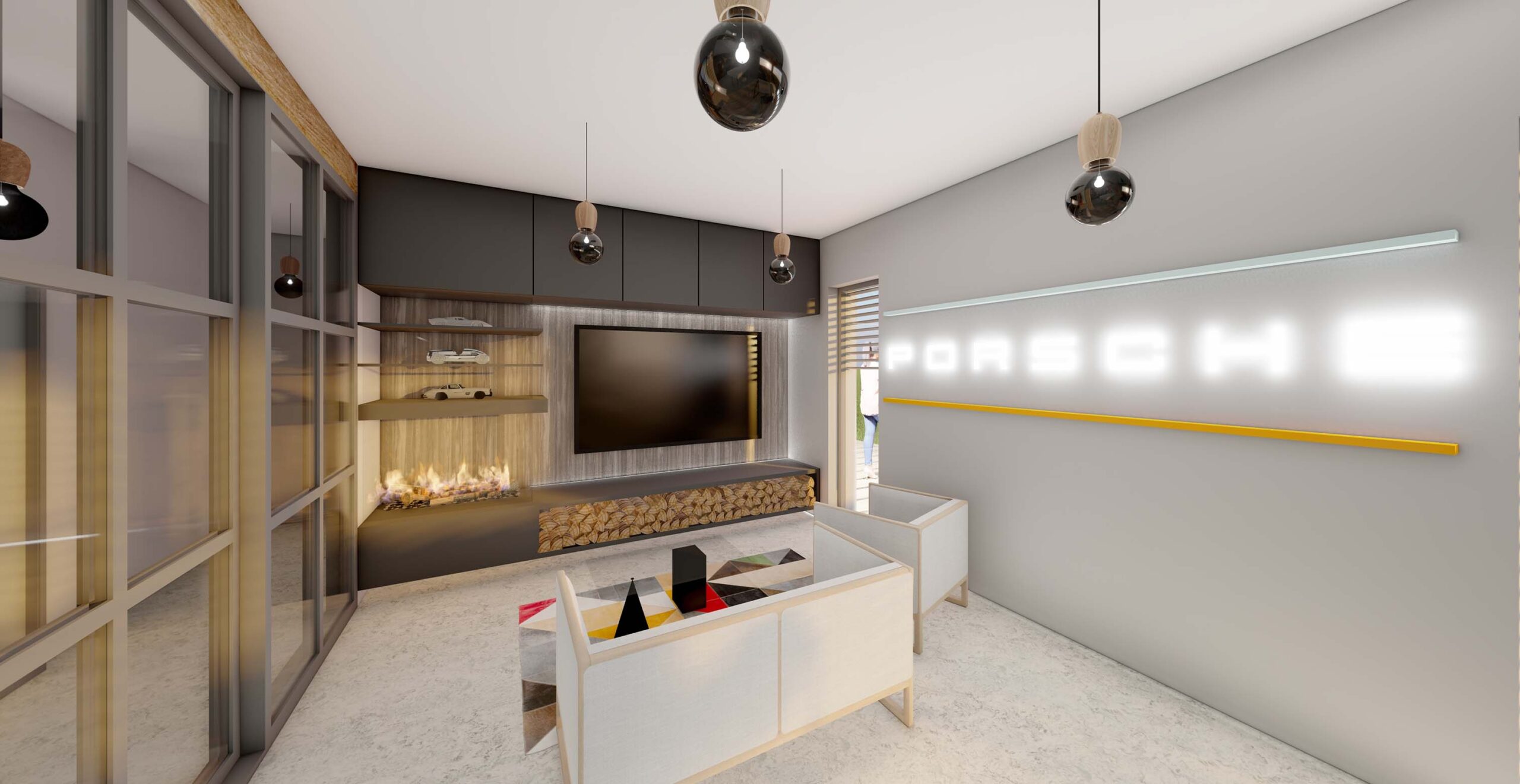 Právě si prohlížíte Soukromý interiér – Společenská část rodinného domu