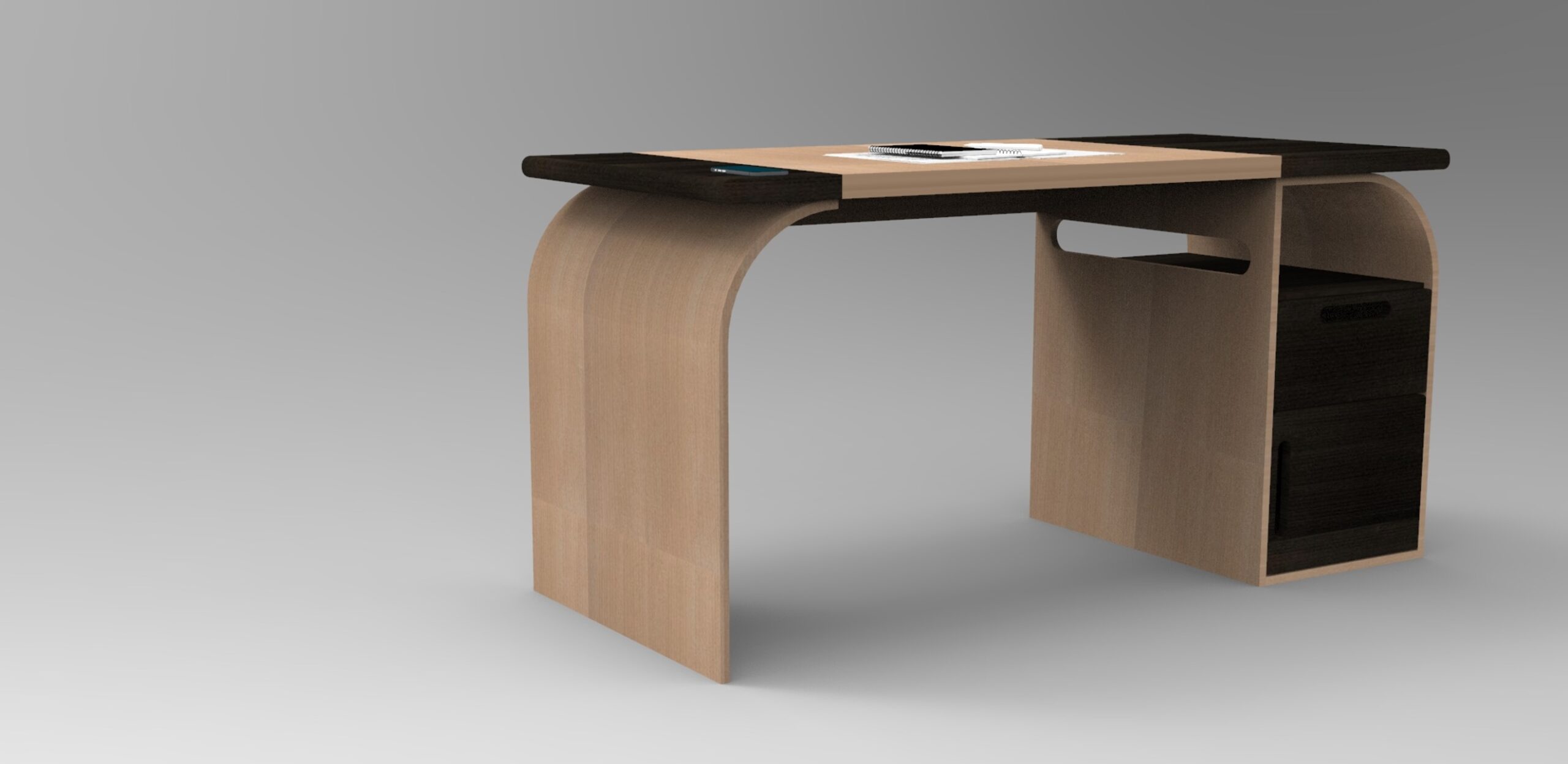 Právě si prohlížíte Produktový design – pracovní stůl Everythiyn‘