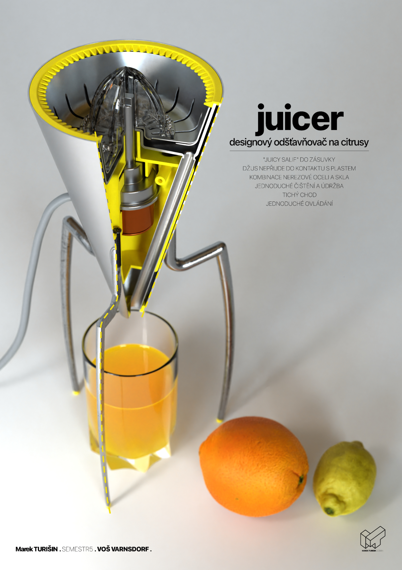 Právě si prohlížíte Produktový design – Juicer