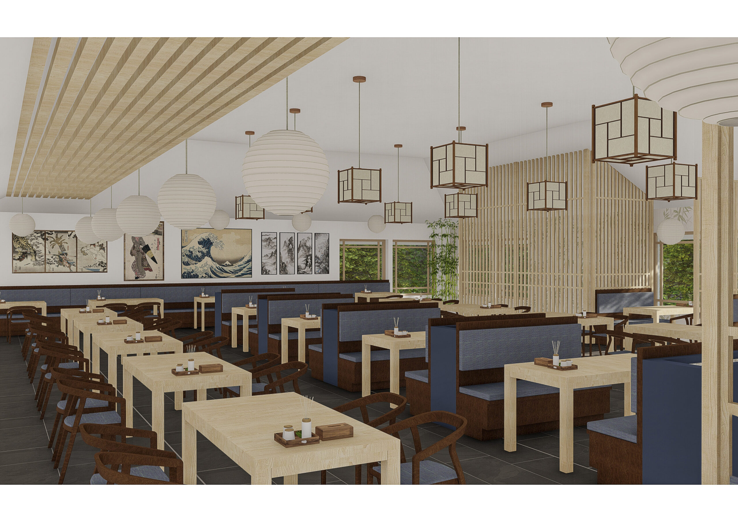 Právě si prohlížíte Veřejný interiér – Sushi bar
