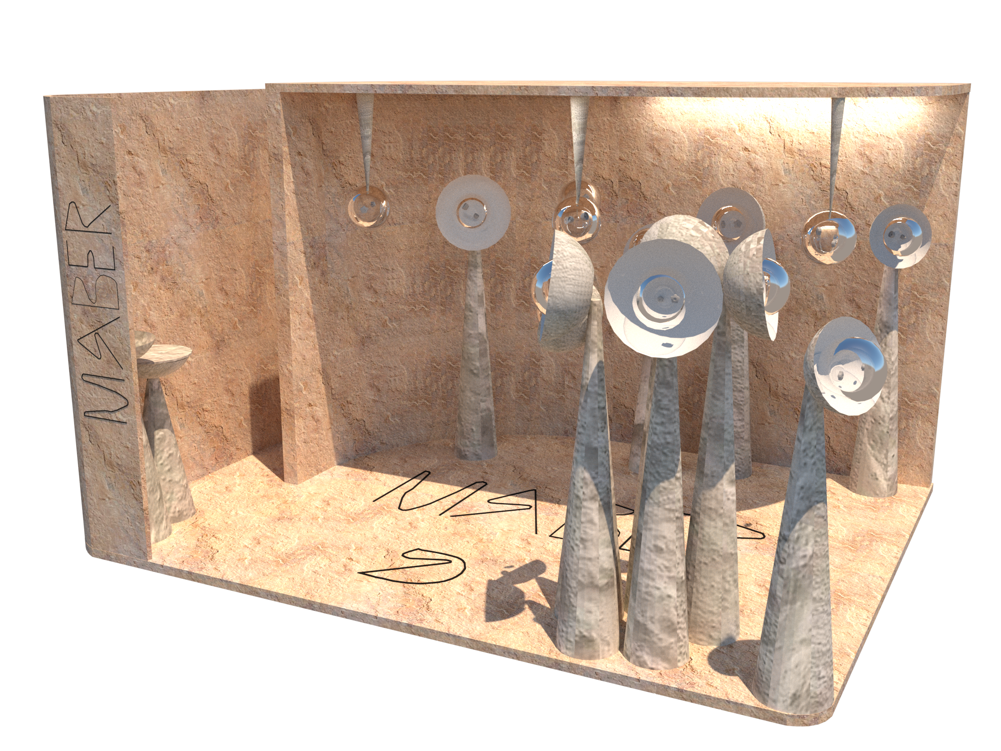 Právě si prohlížíte Veřejný interiér – Veletržní stánek