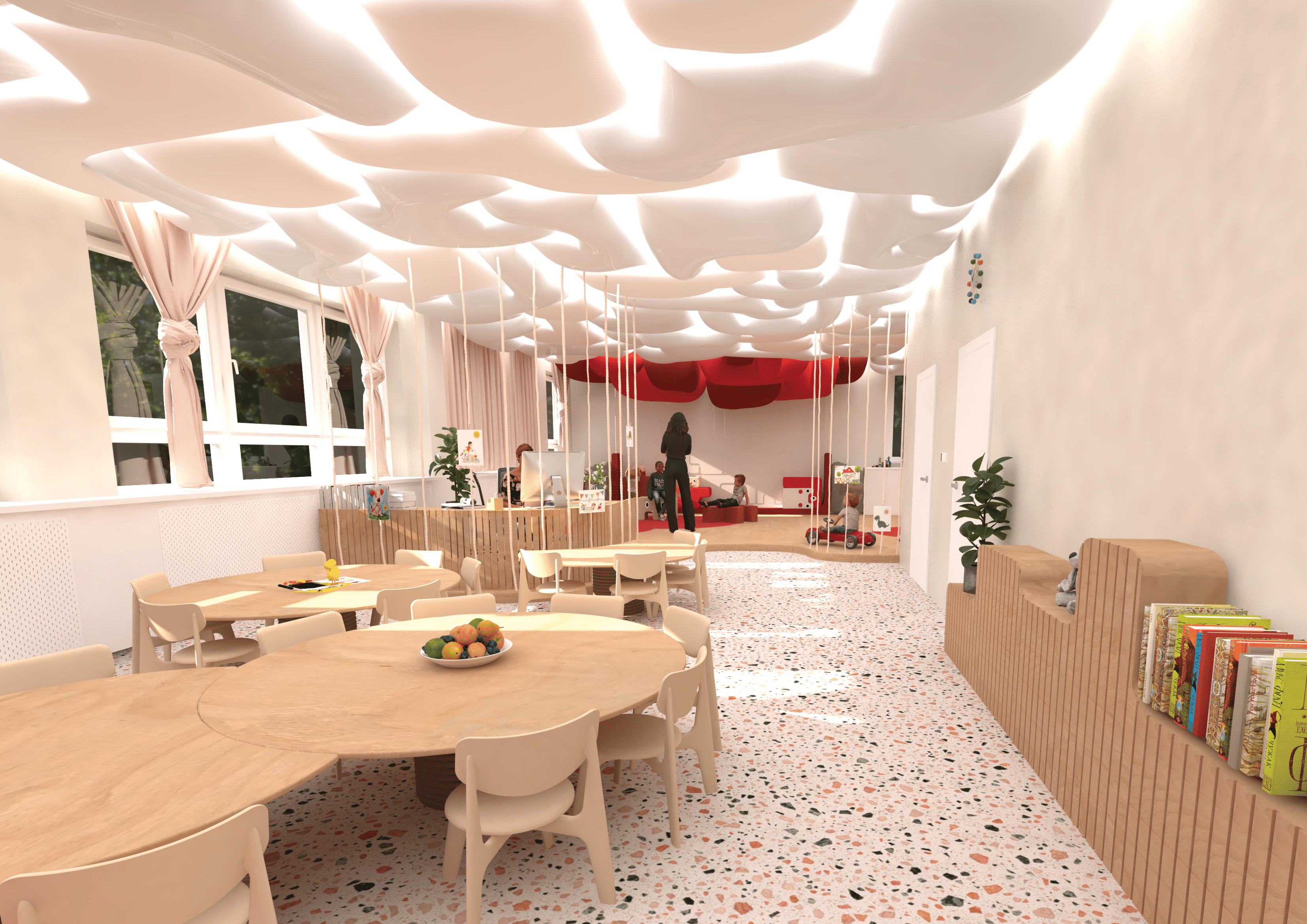 Právě si prohlížíte Veřejný interiér – Mateřská škola Jiráskova