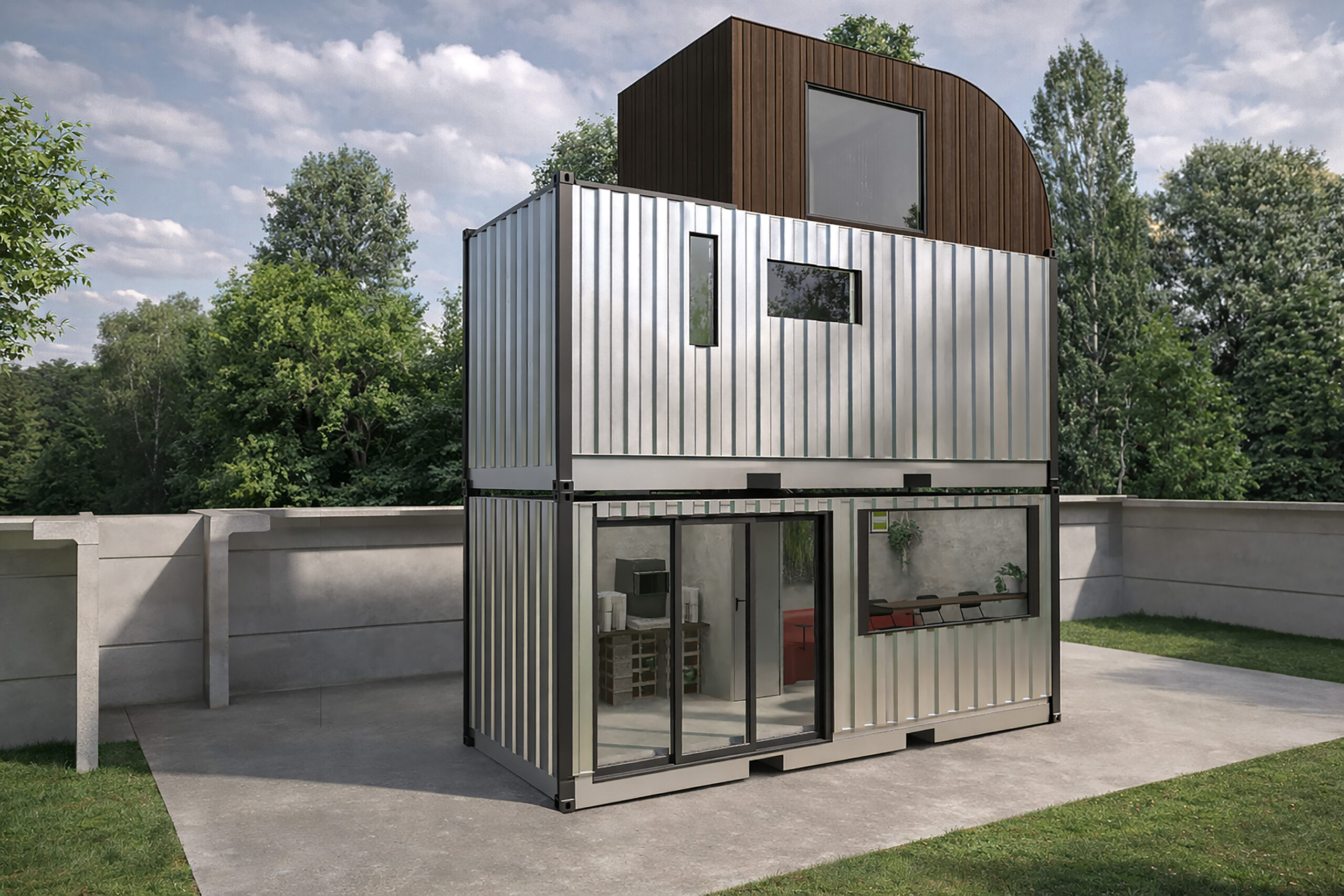 Právě si prohlížíte Interiérový design – SAMOOBSLUŽNÁ KAVÁRNA S MIKROBYTEM
