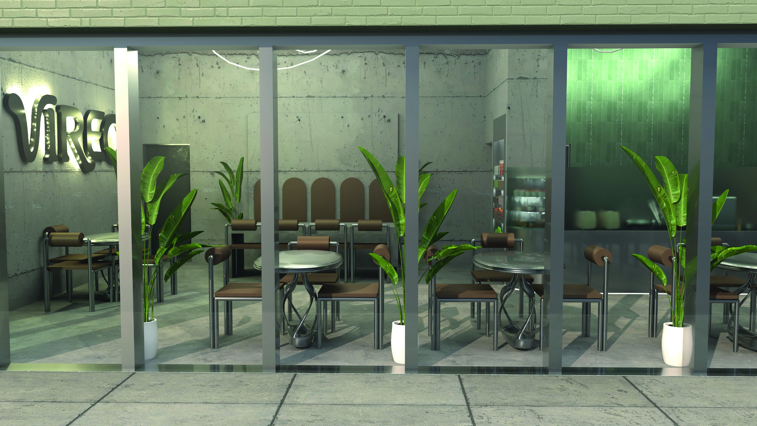 Právě si prohlížíte Interiérový design – Vireo Bistro